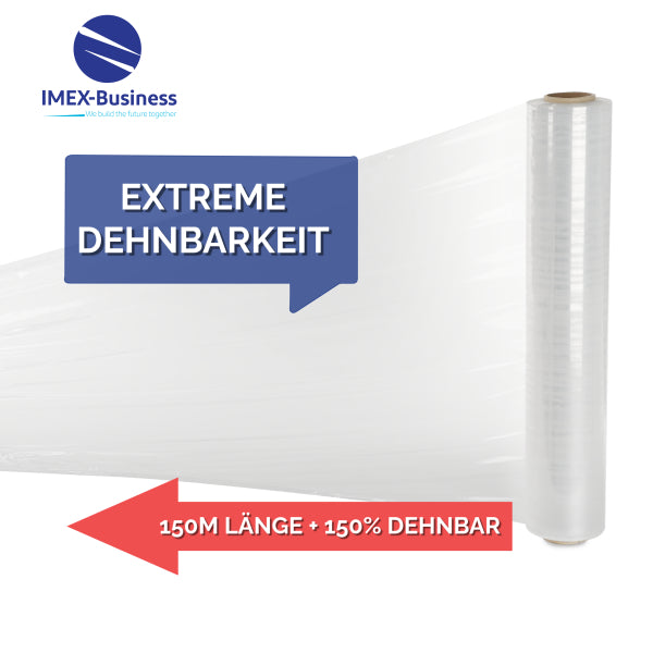 PE Stretchfolie / Hand / 20 µm / 50cm / 185m