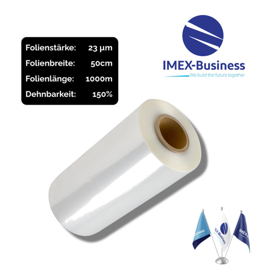 PE Stretchfolie / Power / 23 µm / 50cm / 1000m