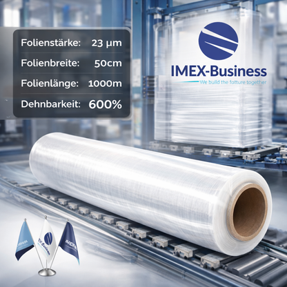 PE Stretchfolie / Power / 23 µm / 50cm / 1000m
